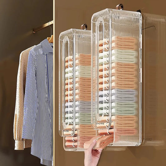 Wall-Mounted Underwear & Sock Storage Organiser