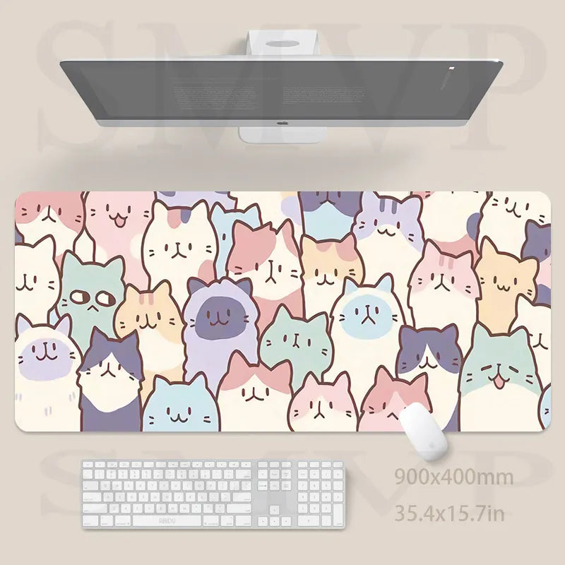 Cute Cat Paw Desk Gaming Mousepad