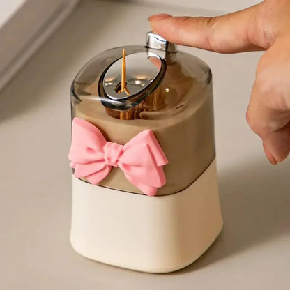 Automatic Pop-Up Toothpick Holder