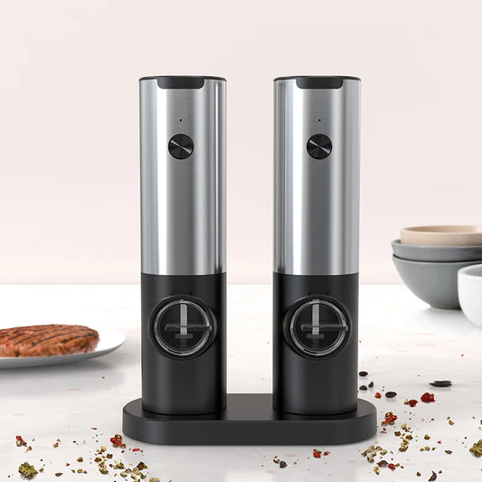 USB Rechargeable Automatic Salt & Pepper Grinder