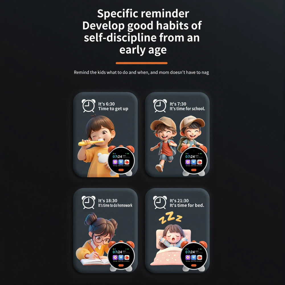 Smart AI Learning Alarm Clock for Children