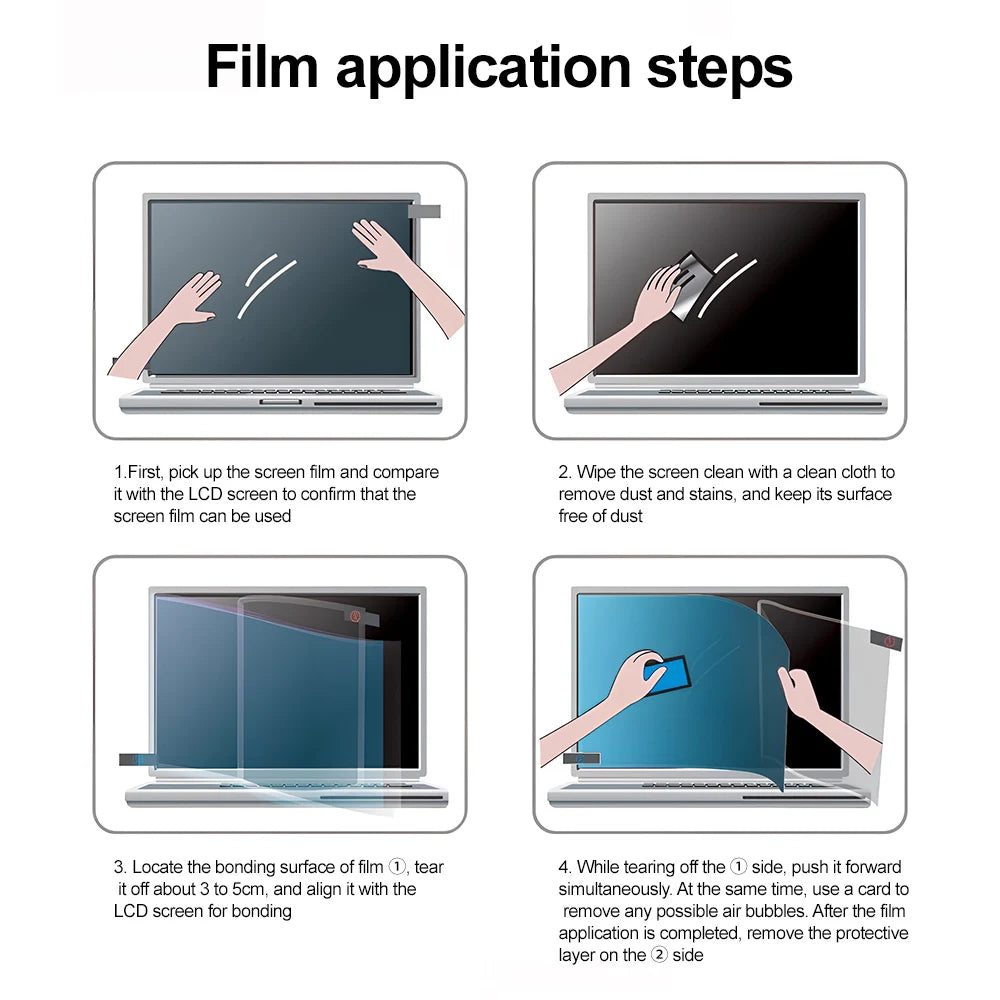 Matte Blue Light Filter Screen Protector for MacBook – 2 Pack