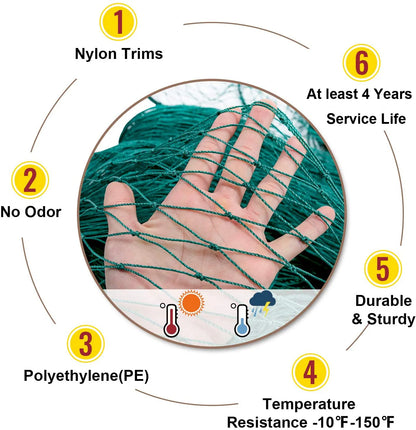 Heavy Duty Garden Protection Netting