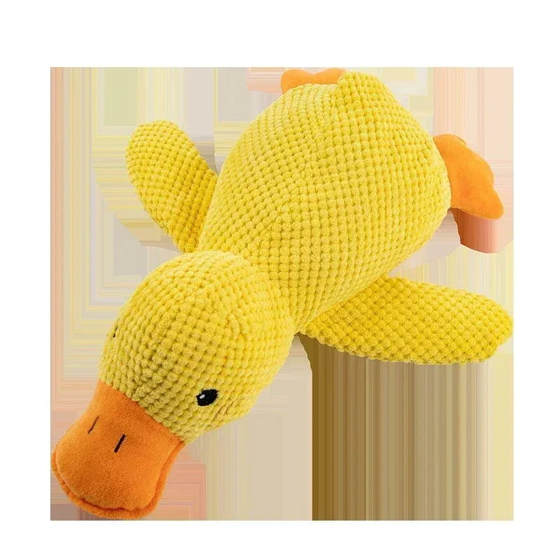 Calming Duck Plush Dog Toy