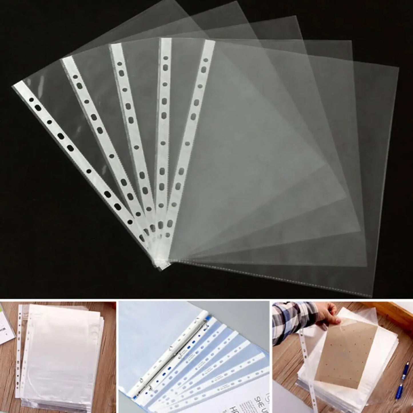 Clear A4 Document Sleeves