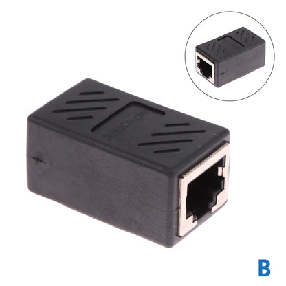 RJ45 Ethernet Network Coupler Adapter