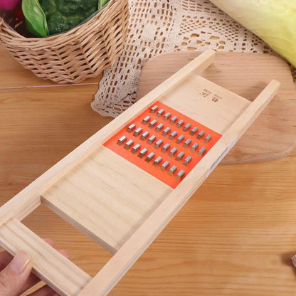 Wooden Mandoline Vegetable Slicer