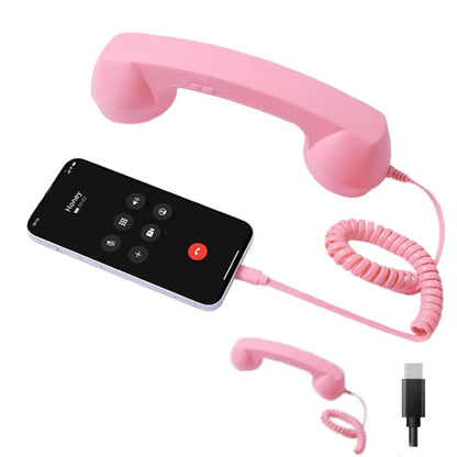 Retro Type-C Phone Handset