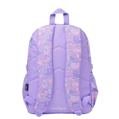Casual Student Backpack with Integrated Lunch Storage