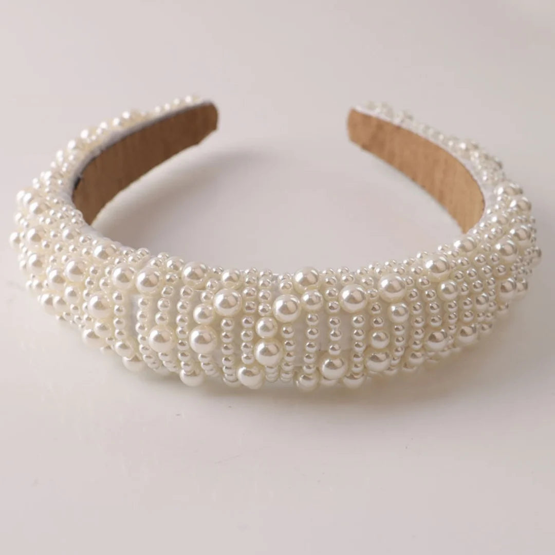 Retro Pearl Headband