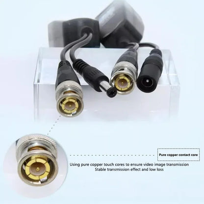 Passive CCTV Balun Connectors