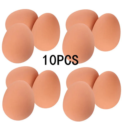Realistic Rubber Bouncing Fake Eggs Toy Set