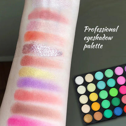 120 Colors Waterproof Eye Makeup Pallet Shadows