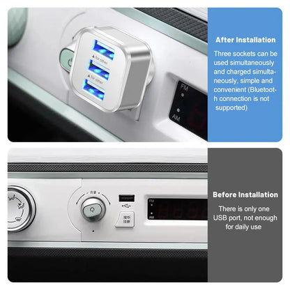 3-Port USB Charging Hub