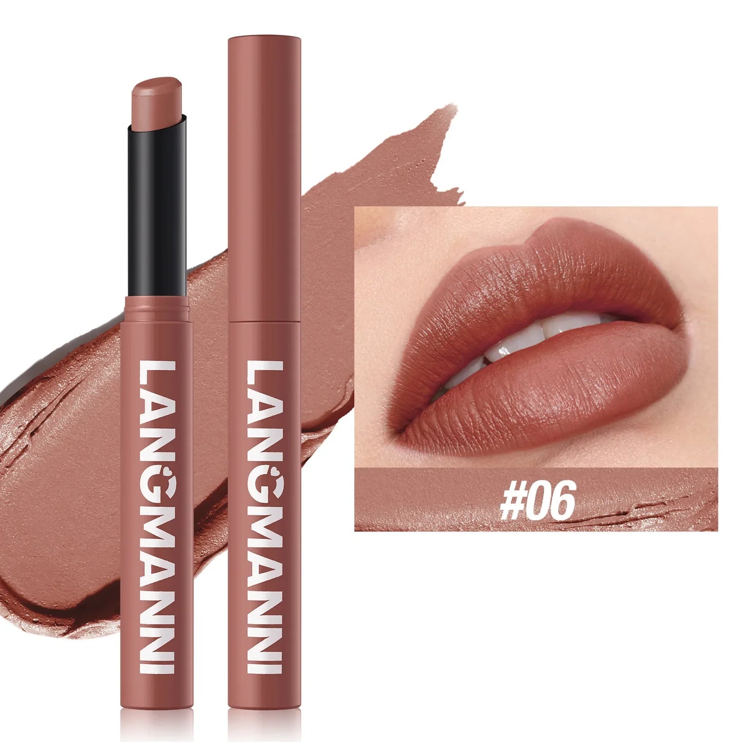 Rotating Velvet Matte Lipstick Pencil
