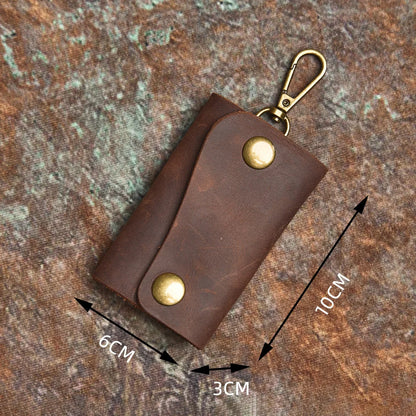 Leather Cowhide Key Case