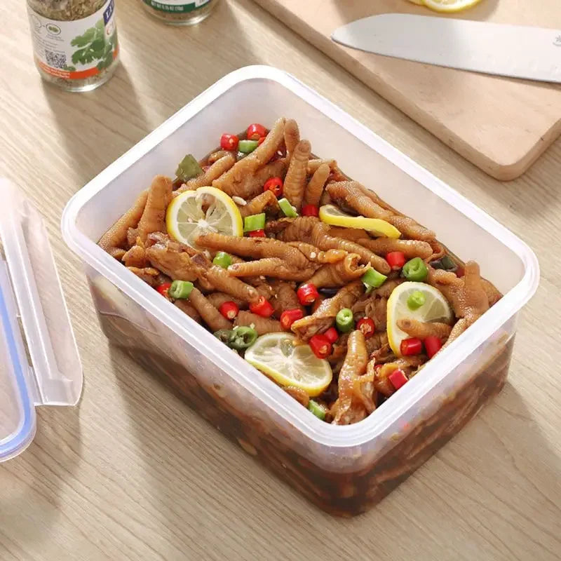 Rectangular Food Storage Container with Lid