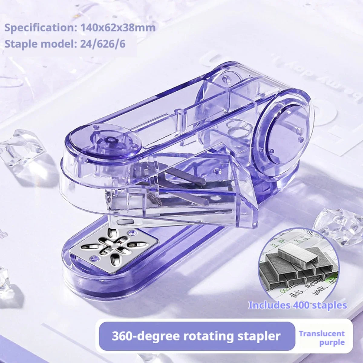 360° Rotating Desktop Stapler