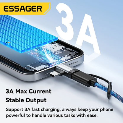 ESSAGER USB-C Female Adapter Converter for iPhone