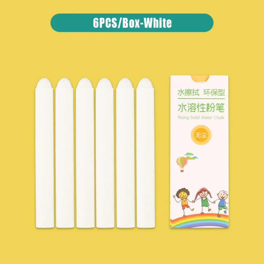 Dust-Free Water-Soluble Colored Chalk Set