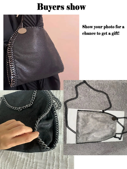 Luxury Chain Shoulder & Crossbody Bucket Bag