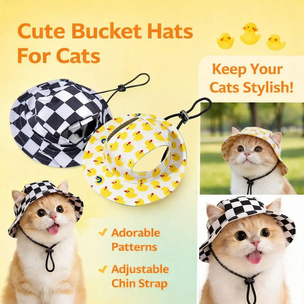 Adjustable Summer Sun Hat for Dogs