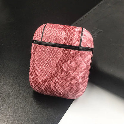 Snake Pattern AirPods Case