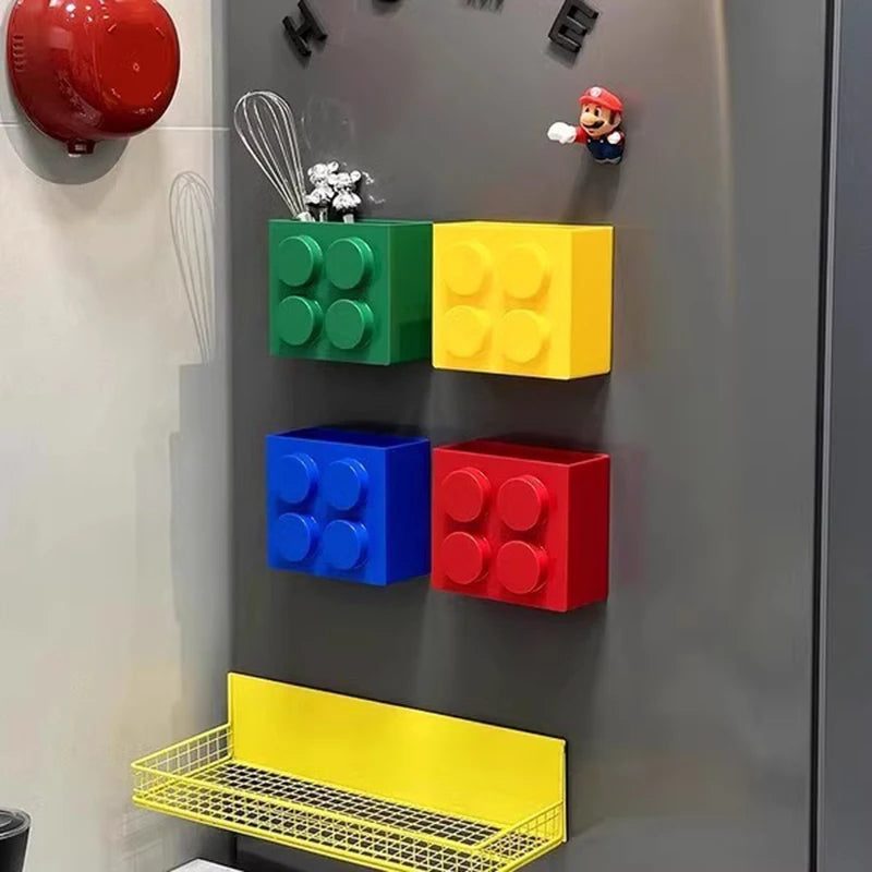 Magnetic Building Block Storage Box