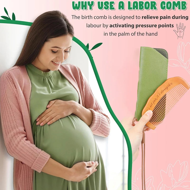 Wooden Birth Comb