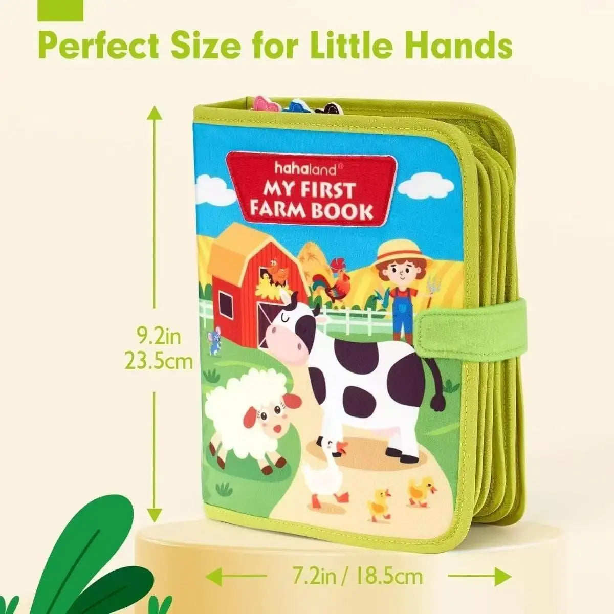 Interactive Farm-Themed Felt Learning Book