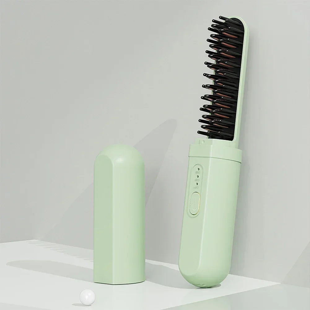 Mini Negative Ion Hair Straightening Comb