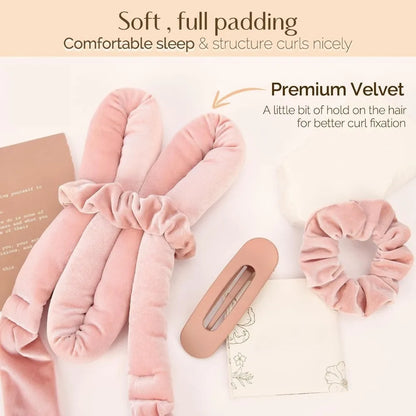 Heatless Hair Curler Set