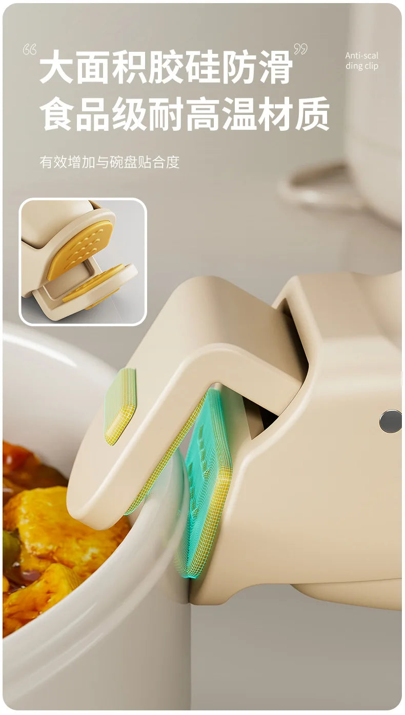 One-Handed Heat Resistant Dish Plate Holder