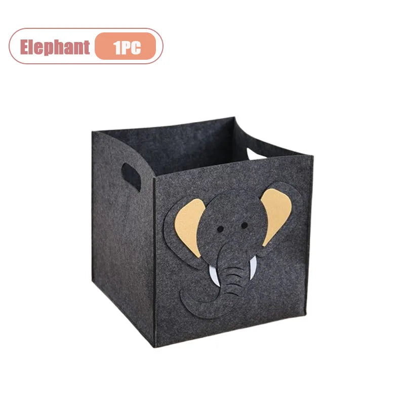 Felt Pet Toy & Household Storage Basket