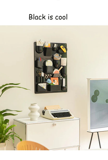 Wall-Mounted Modular Storage Organiser Board