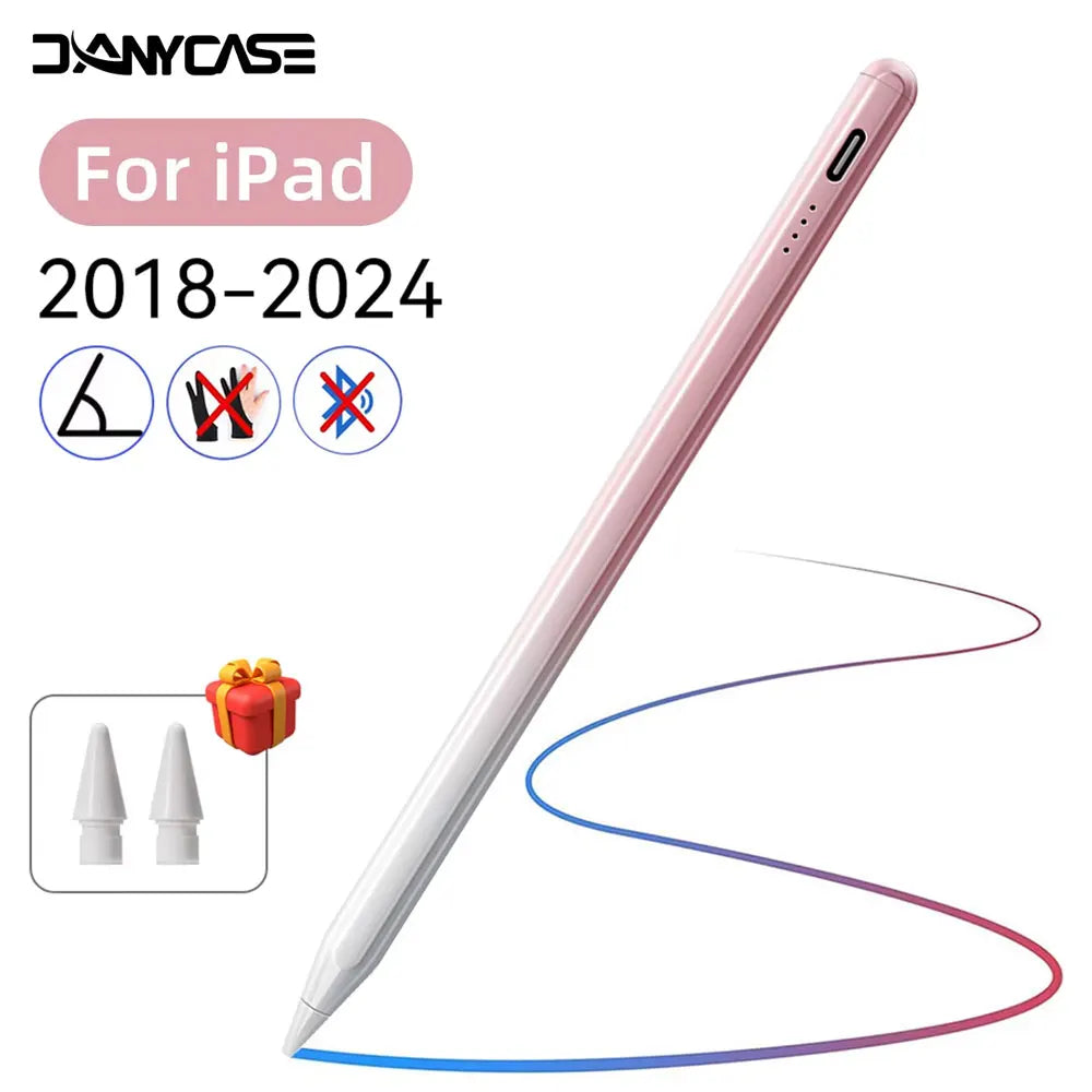 Rechargeable iPad Stylus Pen with Magnetic Attachment