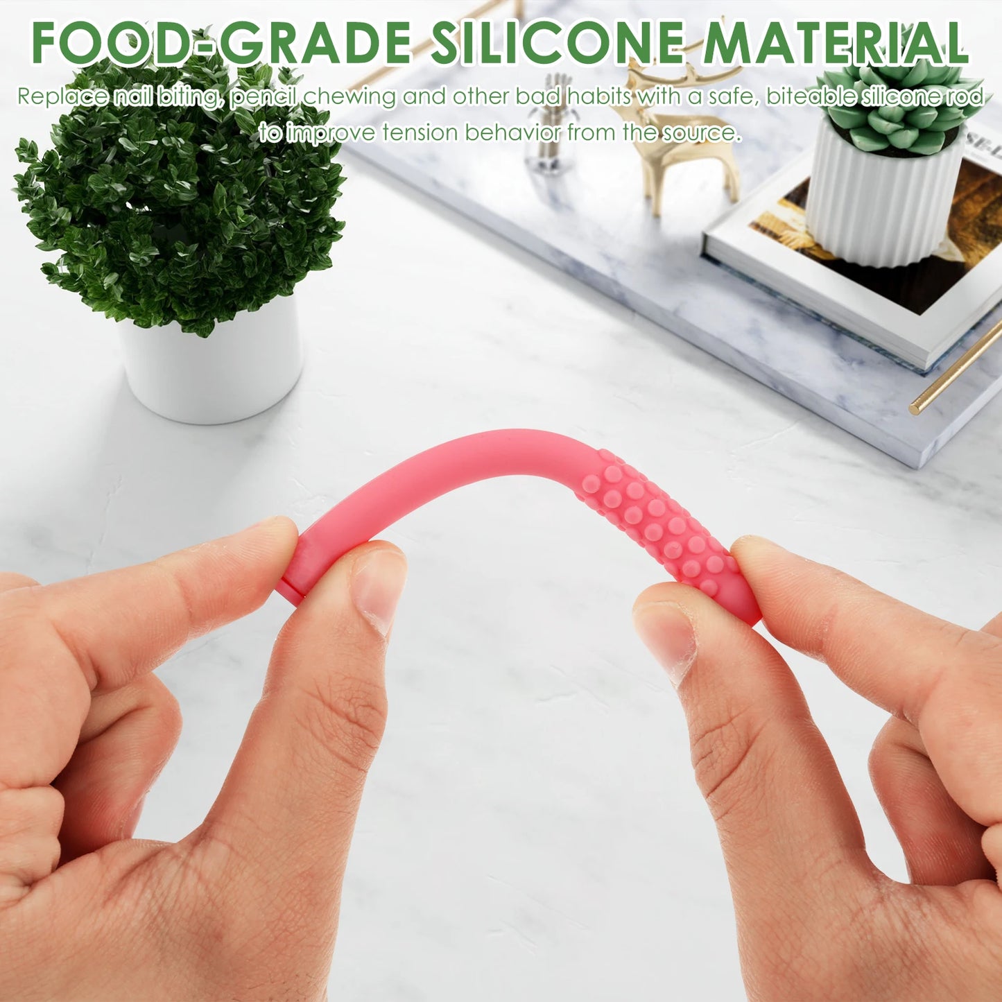 Silicone Aromatherapy Chew Sticks Set