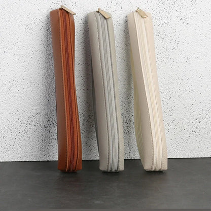 Leather Pen Holder Strap Pouch