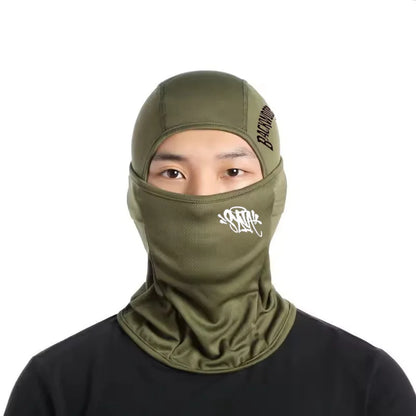 Graffiti Logo Warm Balaclava Hat