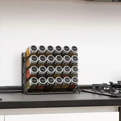 4-Tier Carbon Steel Spice Rack