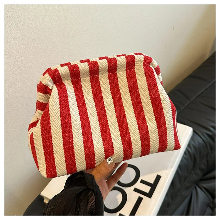 Summer Woven Crochet Beach Clutch Handbag