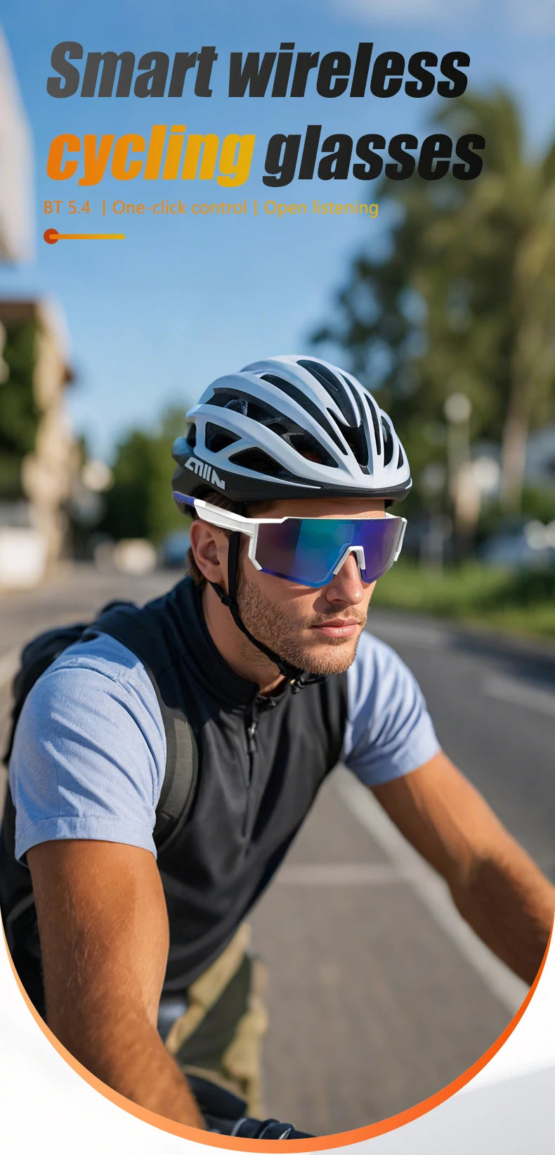 Smart Bluetooth Audio Glasses