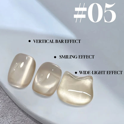 WS Glass Bead Cat Eye Gel Polish