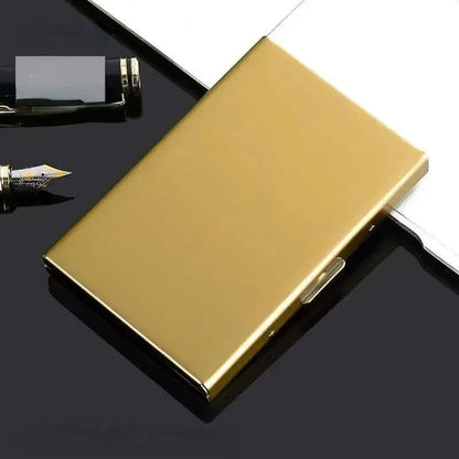 Stainless Steel RFID Blocking Credit Card Holder