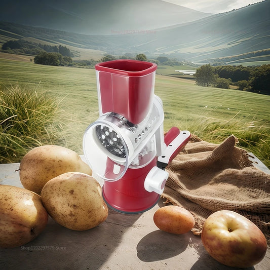 Multifunctional Vegetable Slicer and Cheese Shredder