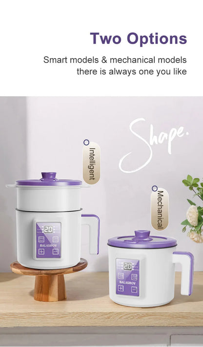 Mini Rice Cooker Steamer