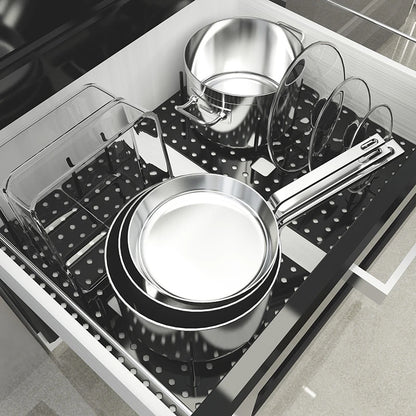 Adjustable Drawer Dish Drying Rack