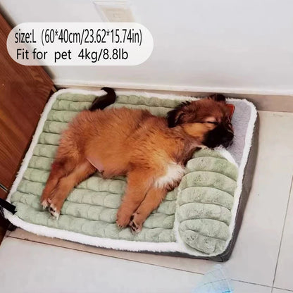 Soft Corduroy Kennel Mattress for Large Dogs
