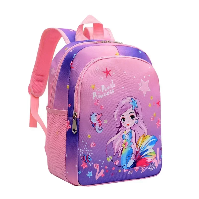 Cute Unicorn Mermaid Kids Backpack