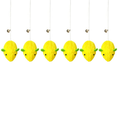 Hanging Cat Mouse Toy